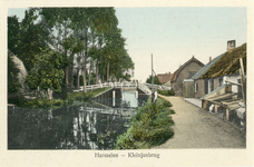 10496 Gezicht op de Oude Rijn en de Kleinjansbrug in de buurtschap Putkop bij Harmelen uit het zuidoosten.N.B. De ...